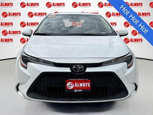 White 2022 Toyota Corolla LE