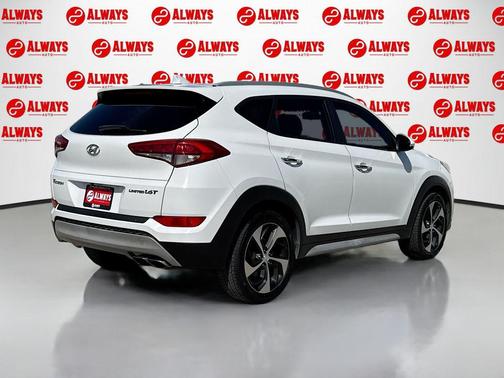 Dazzling White 2017 Hyundai TUCSON Limited