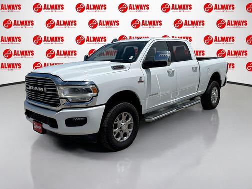 Bright White Clearcoat 2024 RAM 2500 Laramie Crew Cab 4x4 6'4' Box