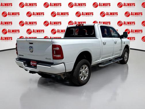 Bright White Clearcoat 2024 RAM 2500 Laramie Crew Cab 4x4 6'4' Box