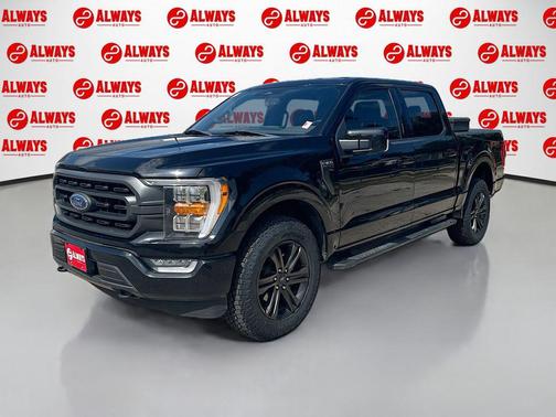 AGATE BLACK METALLIC 2022 Ford F-150 XLT