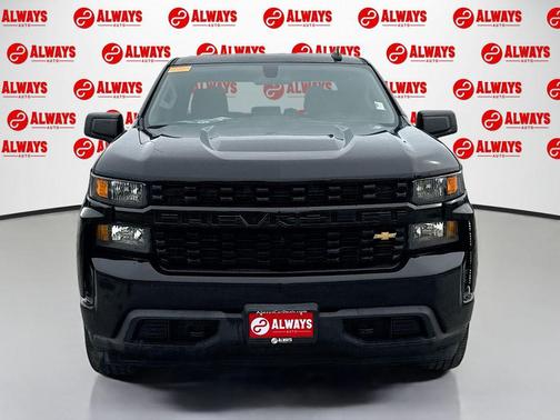 Black 2020 Chevrolet Silverado 1500 Custom