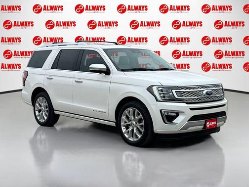 WHITE PLATINUM MET TRI-COAT 2018 Ford Expedition Platinum