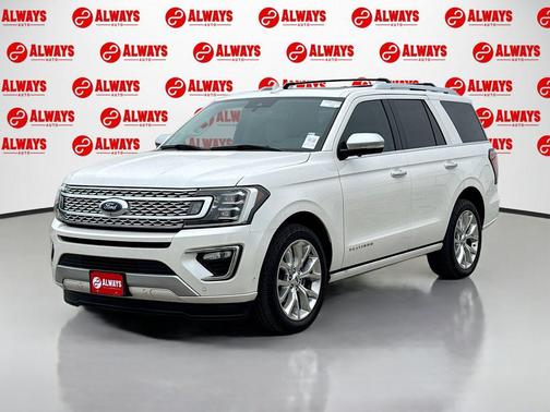 WHITE PLATINUM MET TRI-COAT 2018 Ford Expedition Platinum