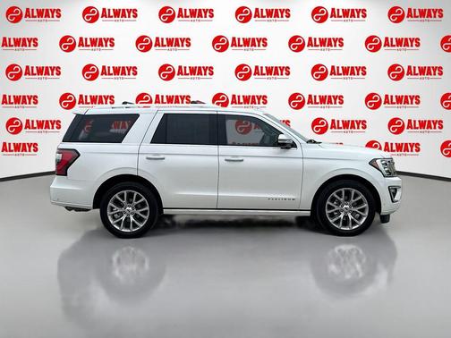 WHITE PLATINUM MET TRI-COAT 2018 Ford Expedition Platinum