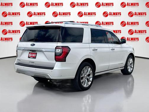 WHITE PLATINUM MET TRI-COAT 2018 Ford Expedition Platinum