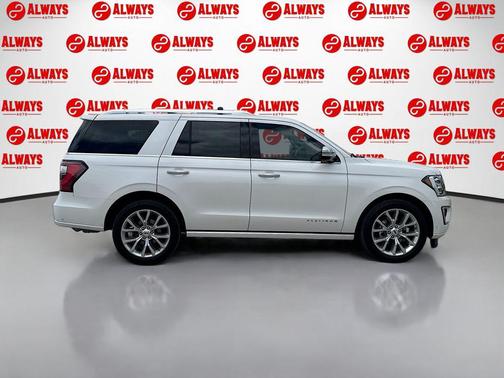 WHITE PLATINUM MET TRI-COAT 2018 Ford Expedition Platinum