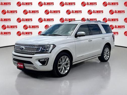 WHITE PLATINUM MET TRI-COAT 2018 Ford Expedition Platinum