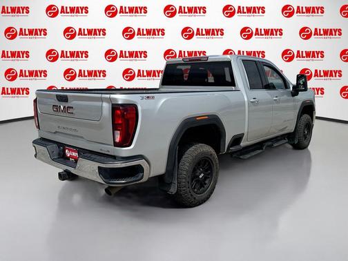 Quicksilver Metallic 2021 GMC Sierra 2500 SLE