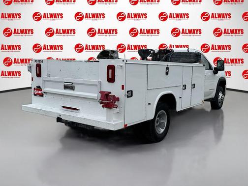 Summit White 2022 GMC Sierra 3500 SLE