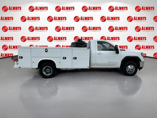 Summit White 2022 GMC Sierra 3500 SLE