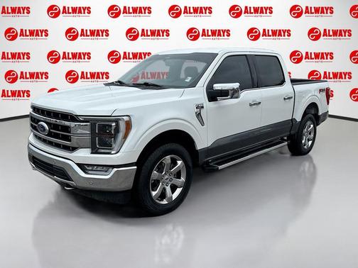 STAR WHITE METALLIC TRICOAT 2023 Ford F-150 Lariat