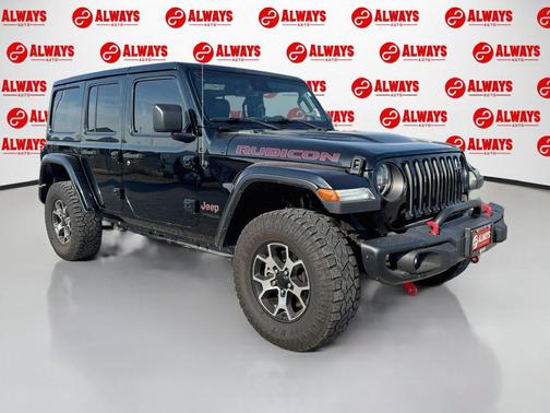 Black Clearcoat 2021 Jeep Wrangler Unlimited Rubicon