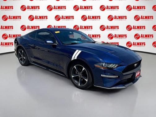 Kona Blue Metallic 2020 Ford Mustang EcoBoost