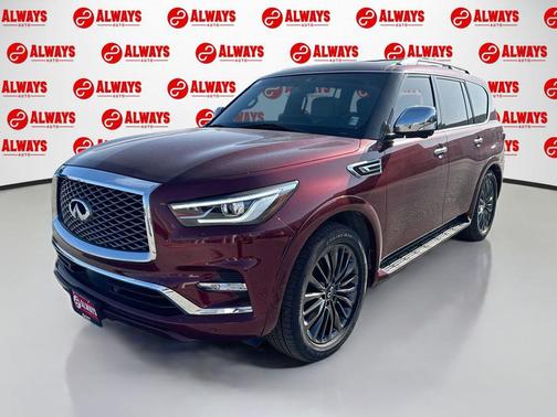 Coulis Red 2022 INFINITI QX80 SENSORY