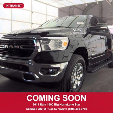 Diamond Black Crystal Pearlcoat 2019 RAM 1500 Big Horn