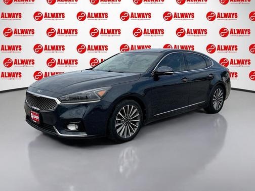 Gravity Blue 2018 Kia Cadenza Premium