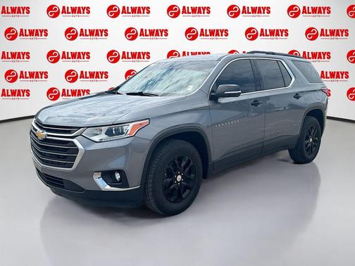 Satin Steel Metallic 2020 Chevrolet Traverse LT Cloth