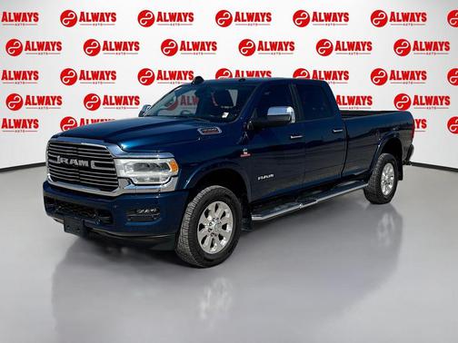 Patriot Blue Pearlcoat 2020 RAM 3500 Laramie Crew Cab 4x4 8' Box
