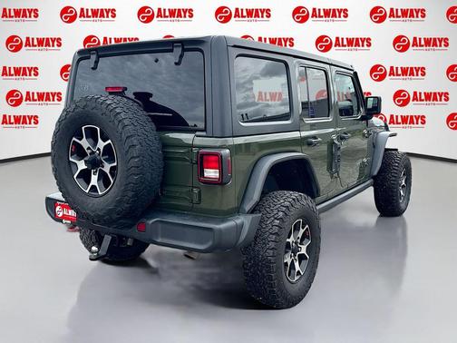 Sarge Green Clearcoat 2021 Jeep Wrangler Unlimited Rubicon