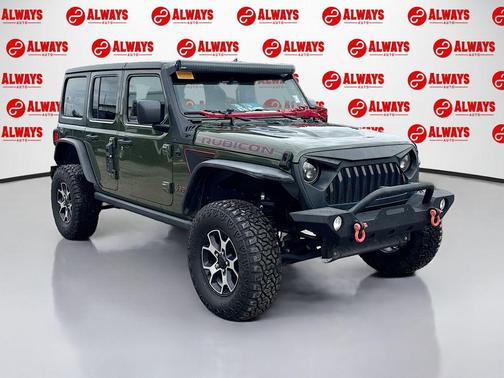 Sarge Green Clearcoat 2021 Jeep Wrangler Unlimited Rubicon