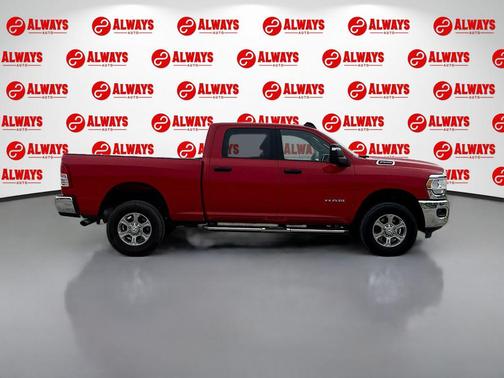 Flame Red Clearcoat 2024 RAM 2500 Big Horn Crew Cab 4x4 6'4' Box