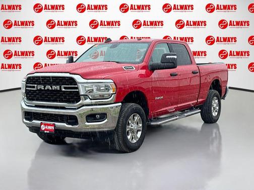 Flame Red Clearcoat 2024 RAM 2500 Big Horn Crew Cab 4x4 6'4' Box