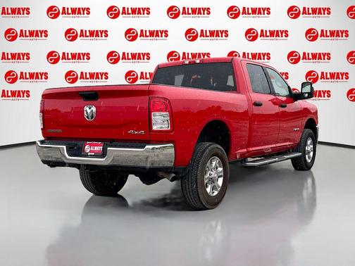 Flame Red Clearcoat 2024 RAM 2500 Big Horn Crew Cab 4x4 6'4' Box