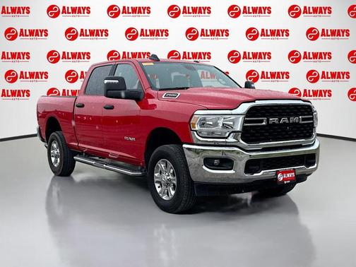 Flame Red Clearcoat 2024 RAM 2500 Big Horn Crew Cab 4x4 6'4' Box