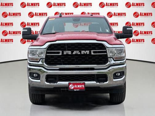 Flame Red Clearcoat 2024 RAM 2500 Big Horn Crew Cab 4x4 6'4' Box