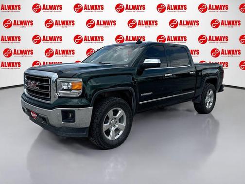 Emerald Green Metallic 2015 GMC Sierra 1500 SLT