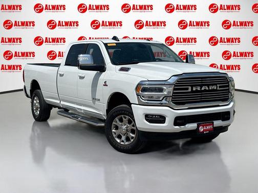 Bright White Clearcoat 2024 RAM 2500 Laramie Crew Cab 4x4 8' Box