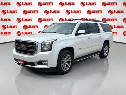 White Frost Tricoat 2016 GMC Yukon XL SLT