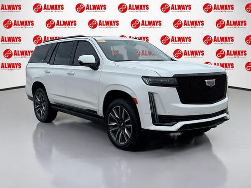 Crystal White Tricoat 2021 Cadillac Escalade Sport