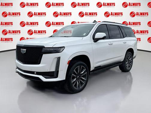 Crystal White Tricoat 2021 Cadillac Escalade Sport