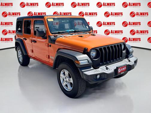 Punkn Metallic Clearcoat 2018 Jeep Wrangler Unlimited Sport