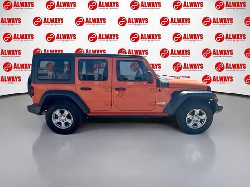 Punkn Metallic Clearcoat 2018 Jeep Wrangler Unlimited Sport