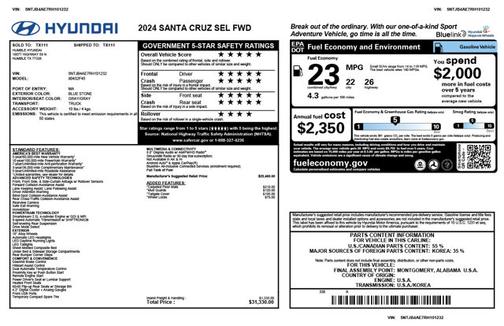 2024 Hyundai SANTA CRUZ SEL