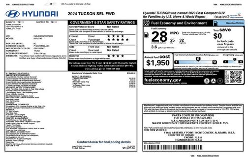 2024 Hyundai TUCSON SEL
