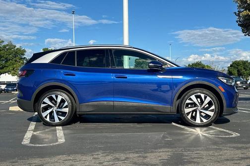 Dusk Blue Metallic 2022 Volkswagen ID.4 AWD Pro S