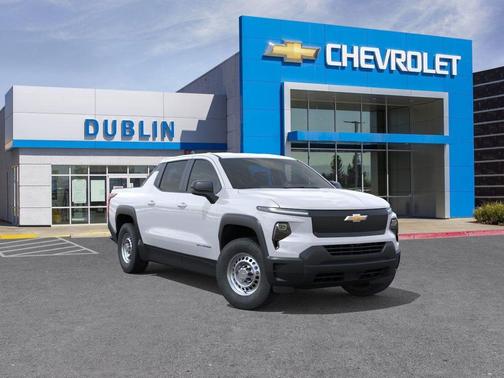 Summit White 2026 Chevrolet Silverado EV Custom - Standard Range 4WD