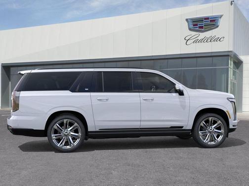 Vibrant White Tricoat 2026 Cadillac Escalade ESV Sport