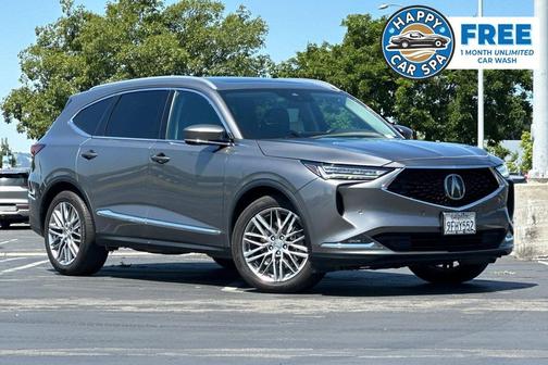 Lunar Silver Metallic 2023 Acura MDX Advance Package