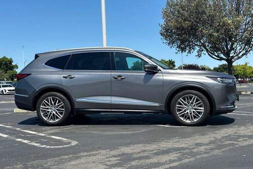 Lunar Silver Metallic 2023 Acura MDX Advance Package