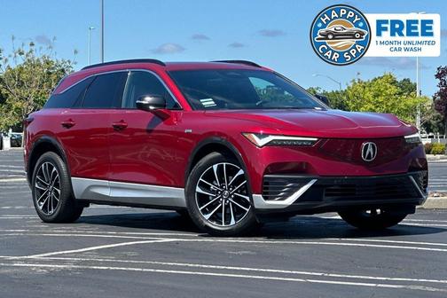 Scarlet Red Metallic 2024 Acura ZDX A-SPEC
