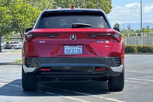 Scarlet Red Metallic 2024 Acura ZDX A-SPEC
