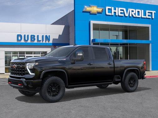 Black 2026 Chevrolet Silverado 2500 Crew Cab, Standard Bed, XR2, 4WD