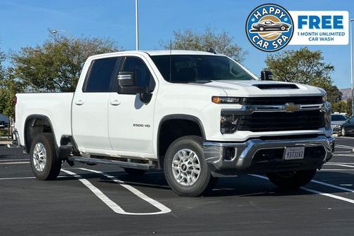 Summit White 2025 Chevrolet Silverado 2500 LT
