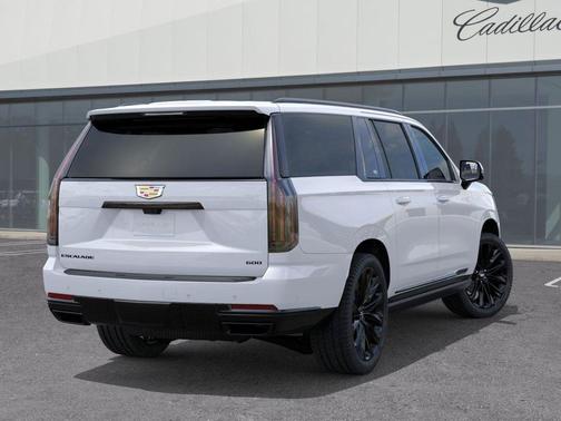 Vibrant White Tricoat 2026 Cadillac Escalade ESV Sport Platinum
