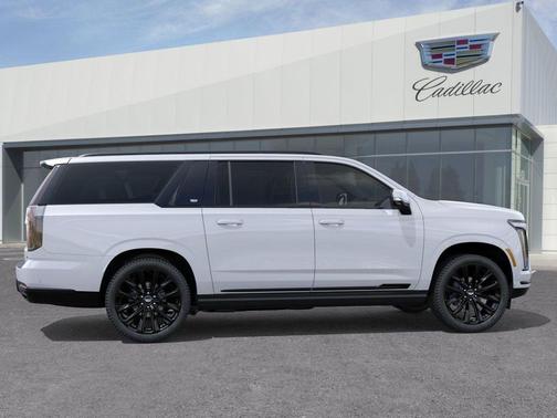 Vibrant White Tricoat 2026 Cadillac Escalade ESV Sport Platinum